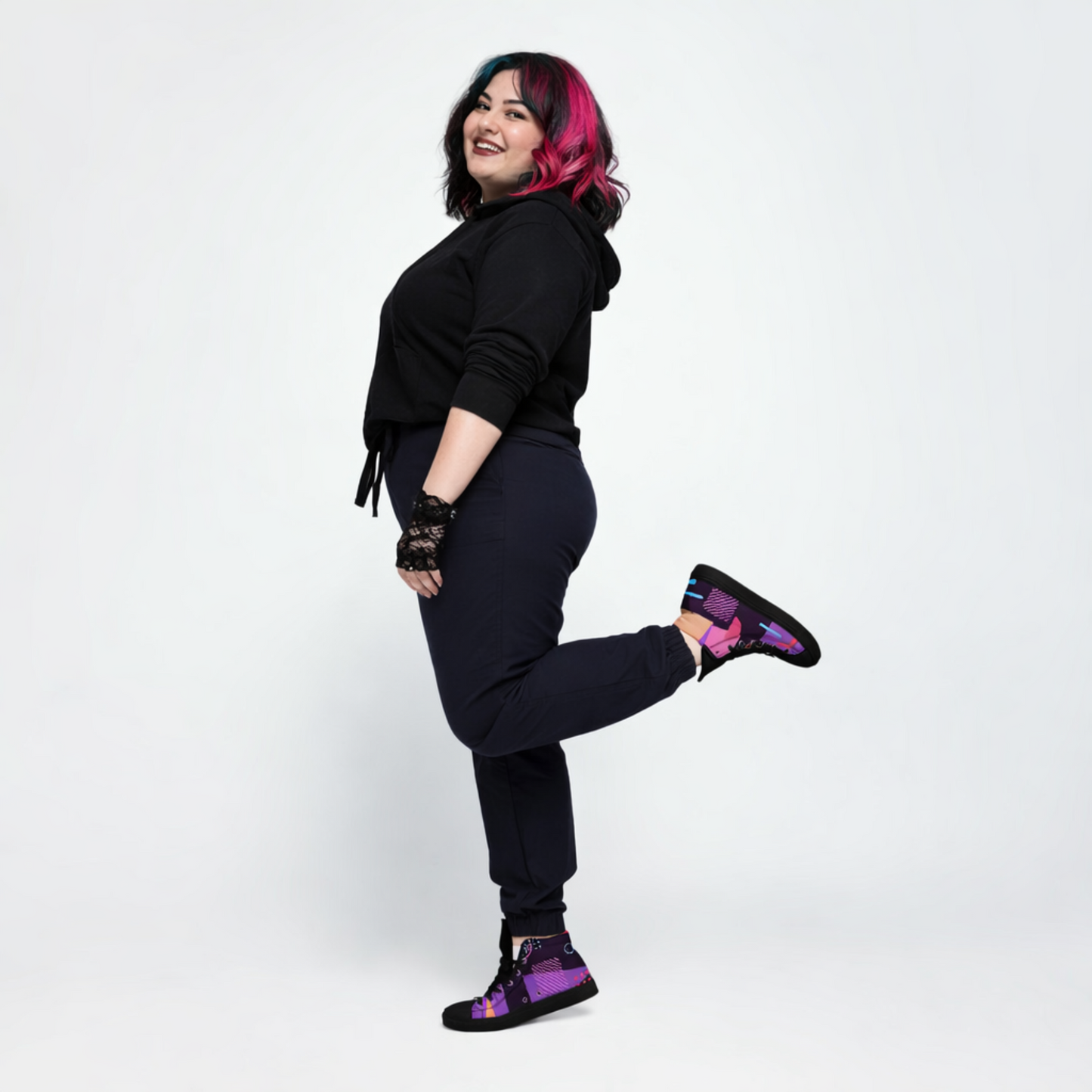 Women's Punk Purple