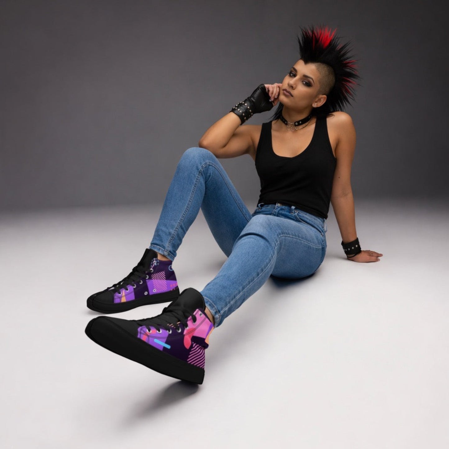 Women's Punk Purple