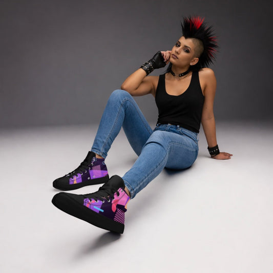Women's Punk Purple